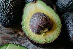 Organic Avocado for a Healthy Vegetarian Diet photo