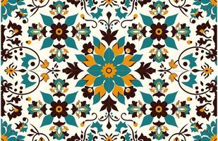 Colorful vintage surface with an old oriental pattern. The background is a texture that has a decorative value. For overlay or texture designs photo