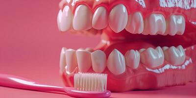 Dental hygiene and oral health care concept photo