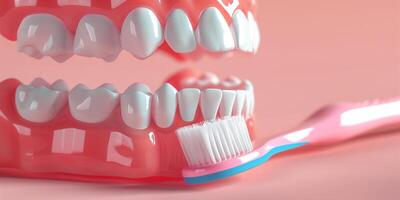 Dental hygiene and oral health care concept photo