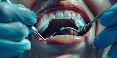 Dental hygiene and oral health care concept photo