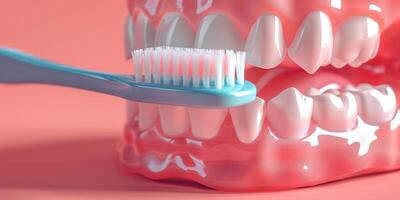 Dental hygiene and oral health care concept photo