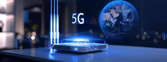 Future communication technology 5G telecom systems photo