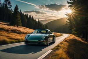 el Porsche 911 carrera s es un genial coche a conducir foto