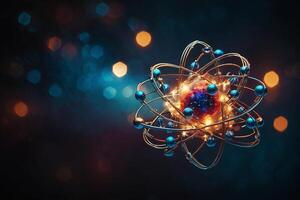 physical image of an atom photo