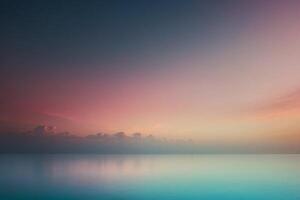 the sun setting over the ocean in a tropical beach photo