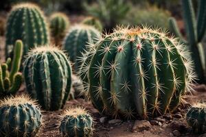 cactus plantas en el Desierto foto