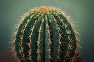 cactus plants in the desert photo