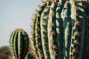 a cactus plant is shown in a desert environment photo