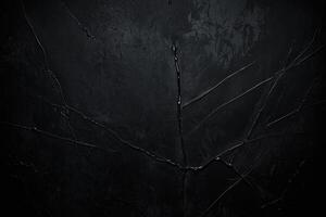 a black background with a crack in it photo