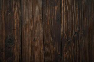 AI generated Wooden background or texture. Old wood with knots and nail holes. photo