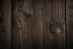 AI generated Old wooden background or texture. Close-up image of wooden surface. photo