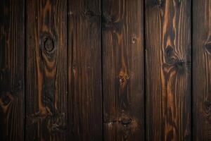 AI generated Old wooden background or texture. Close-up image of wooden surface. photo