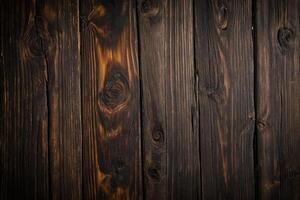 AI generated Old wooden background or texture. Wood texture with natural patterns. Close up. photo