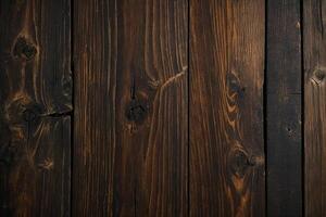 AI generated Old wooden background or texture. Wood texture with natural patterns. Close up. photo