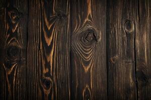 AI generated Old wood texture. Floor surface. Wood background for design and decoration photo