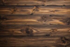 AI generated Old wood texture. Floor surface. Wood background for design and decoration photo