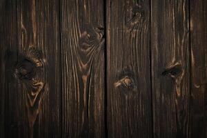 AI generated Old wood texture. Floor surface. Wood background for design and decoration photo