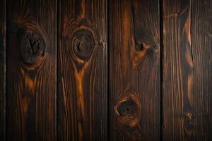 AI generated Old wood texture. Floor surface. Wood background for design and decoration photo