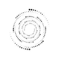 Circle Halftone Art vector