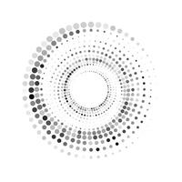 Circle Halftone Art vector