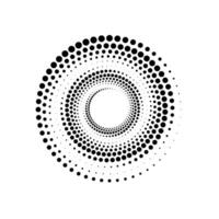 Circle Halftone Art vector