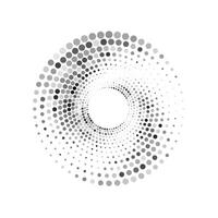 Circle Halftone Art vector