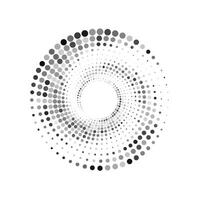 Circle Halftone Art vector