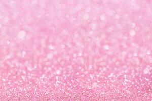 Pink holiday bright defocused glitter background photo