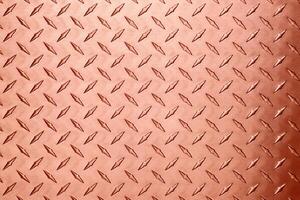 copper background with diamond pattern, bronze texture photo