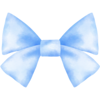 blu civetta nastro arco clipart. png