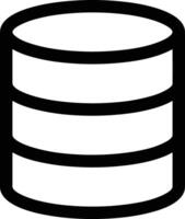Storage data icon symbol image for database illustration vector