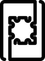 Storage data icon symbol image for database illustration vector