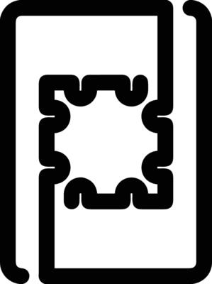 Storage data icon symbol image for database illustration