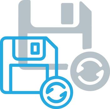 Storage data icon symbol image for database illustration vector