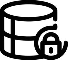 Storage data icon symbol image for database illustration vector