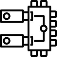 Storage data icon symbol image for database illustration vector