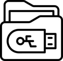 Storage data icon symbol image for database illustration vector