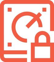 Storage data icon symbol image for database illustration vector