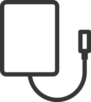 Storage data icon symbol image for database illustration vector