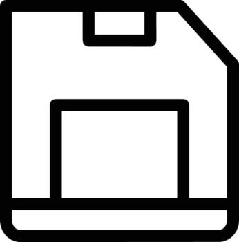 almacenamiento datos icono símbolo imagen para base de datos ilustración vector