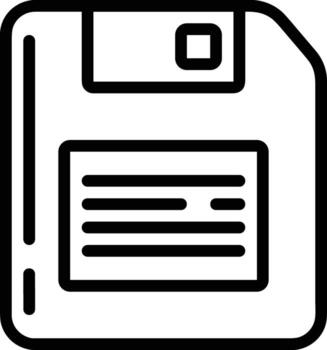 almacenamiento datos icono símbolo imagen para base de datos ilustración vector