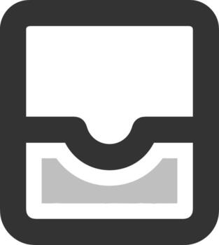 Storage data icon symbol image for database illustration vector