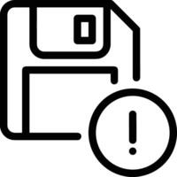 Storage data icon symbol image for database illustration vector