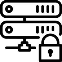 Storage data icon symbol image for database illustration vector