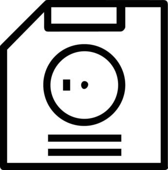 Storage data icon symbol image for database illustration vector