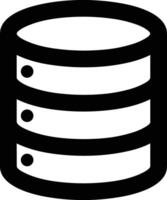 Storage data icon symbol image for database illustration vector