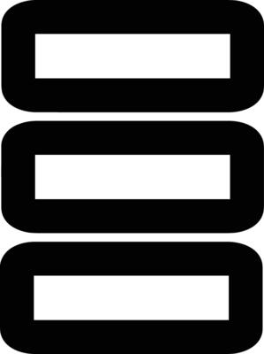 Storage data icon symbol image for database illustration