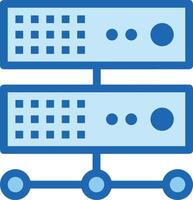 Storage data icon symbol image for database illustration vector