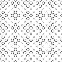 Geometrical abstract seamless ring pattern background design vector